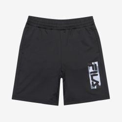 Fila Camo Print Shorts Shorts - Poikien Verryttelyhousut - Mustat | FI-49807